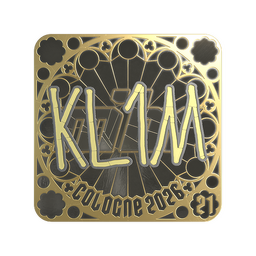Sticker | kl1m (Gold, Ranked) | Cologne 2026
