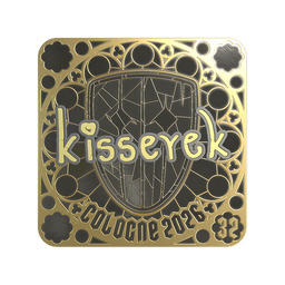 Sticker | kisserek (Gold, Ranked) | Cologne 2026