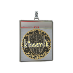 Sticker Slab | kisserek (Gold) | Cologne 2026