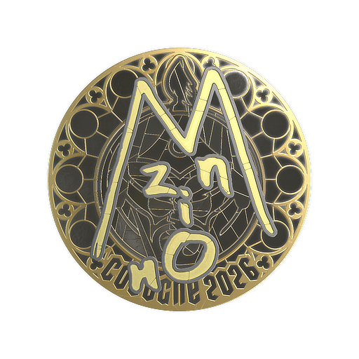 Sticker | mzinho (Gold) | Cologne 2026