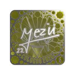Sticker | mezii (Foil, Ranked) | Cologne 2026
