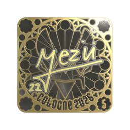 Sticker | mezii (Gold, Ranked) | Cologne 2026