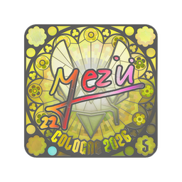Sticker | mezii (Holo, Ranked) | Cologne 2026