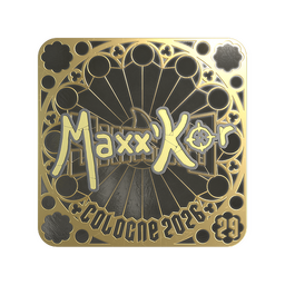 Sticker | maxxkor (Gold, Ranked) | Cologne 2026