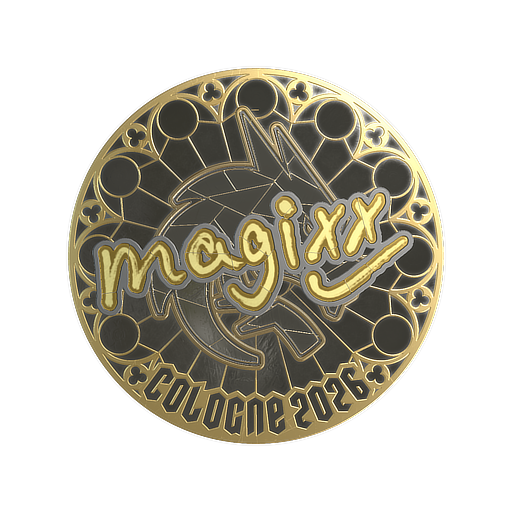 Sticker | magixx (Gold) | Cologne 2026