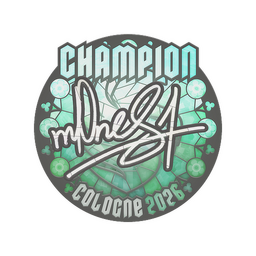 Sticker | m0NESY (Champion) | Cologne 2026