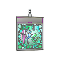 Sticker Slab | NiKo (Holo, Ranked) | Cologne 2026