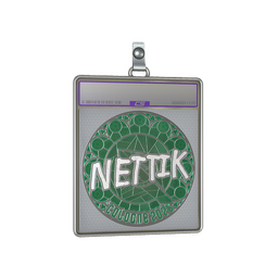 Sticker Slab | nettik (Foil) | Cologne 2026