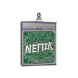 Sticker Slab | nettik (Foil, Ranked) | Cologne 2026