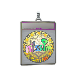 Sticker Slab | n1ssim (Holo) | Cologne 2026