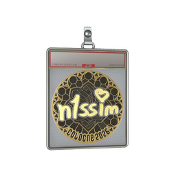 Sticker Slab | n1ssim (Gold) | Cologne 2026