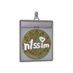 Sticker Slab | n1ssim (Foil) | Cologne 2026