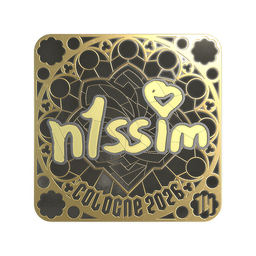 Sticker | n1ssim (Gold, Ranked) | Cologne 2026