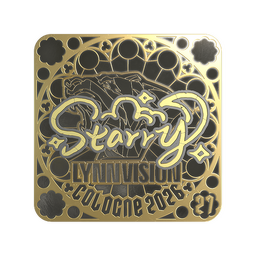 Sticker | Starry (Gold, Ranked) | Cologne 2026