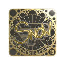 Sticker | snow (Gold, Ranked) | Cologne 2026