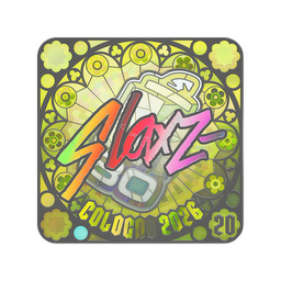 Sticker | slaxz- (Holo, Ranked) | Cologne 2026