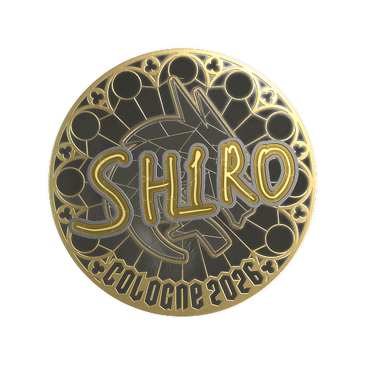 Sticker | sh1ro (Gold) | Cologne 2026