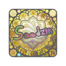 Sticker | saadzin (Holo, Ranked) | Cologne 2026