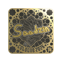Sticker | saadzin (Gold, Ranked) | Cologne 2026