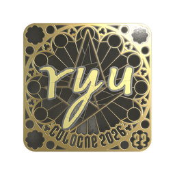 Sticker | ryu (Gold, Ranked) | Cologne 2026