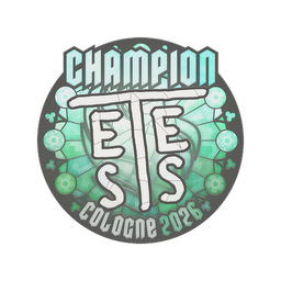 Sticker | TeSeS (Champion) | Cologne 2026