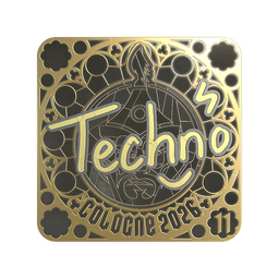 Sticker | Techno4K (Gold, Ranked) | Cologne 2026