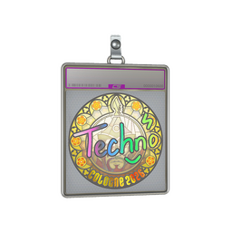 Sticker Slab | Techno4K (Holo) | Cologne 2026