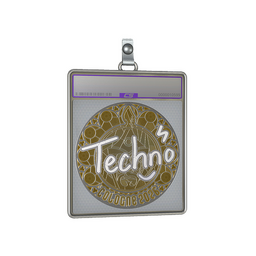 Sticker Slab | Techno4K (Foil) | Cologne 2026