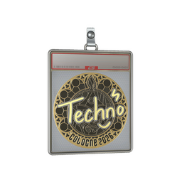 Sticker Slab | Techno4K (Gold) | Cologne 2026
