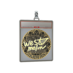 Sticker Slab | westmelon (Gold) | Cologne 2026