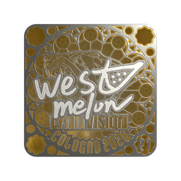 Sticker | westmelon (Foil, Ranked) | Cologne 2026