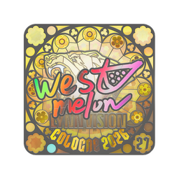 Sticker | westmelon (Holo, Ranked) | Cologne 2026