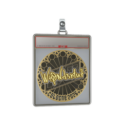 Sticker Slab | w0nderful (Gold) | Cologne 2026