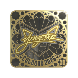 Sticker | yxngstxr (Gold, Ranked) | Cologne 2026