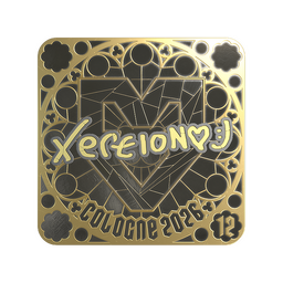 Sticker | xertioN (Gold, Ranked) | Cologne 2026