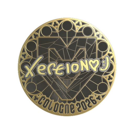 Sticker | xertioN (Gold) | Cologne 2026