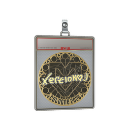 Sticker Slab | xertioN (Gold) | Cologne 2026