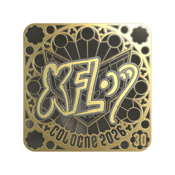 Sticker | xfl0ud (Gold, Ranked) | Cologne 2026