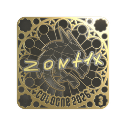 Sticker | zont1x (Gold, Ranked) | Cologne 2026
