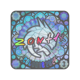 Sticker | zont1x (Holo, Ranked) | Cologne 2026