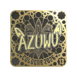 Sticker | AZUWU (Gold, Ranked) | Cologne 2026
