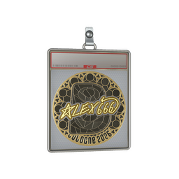 Sticker Slab | alex666 (Gold) | Cologne 2026