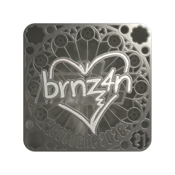 Sticker | brnz4n (Foil, Ranked) | Cologne 2026
