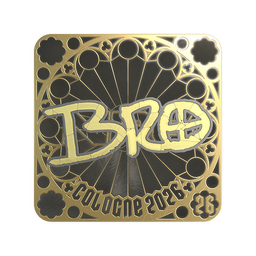 Sticker | br0 (Gold, Ranked) | Cologne 2026