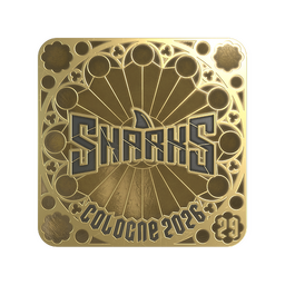 Sticker | Sharks Esports (Gold, Ranked) | Cologne 2026