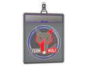 Sticker Slab | MTS GameGod Wolf (Holo) | Cologne 2014