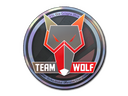 Sticker | MTS GameGod Wolf (Holo) | Cologne 2014