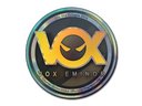 Sticker | Vox Eminor (Holo) | Cologne 2014