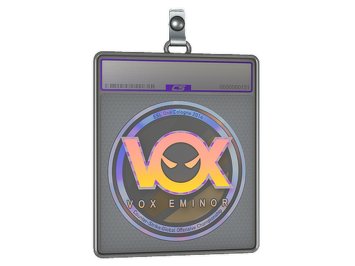 Sticker Slab | Vox Eminor (Holo) | Cologne 2014