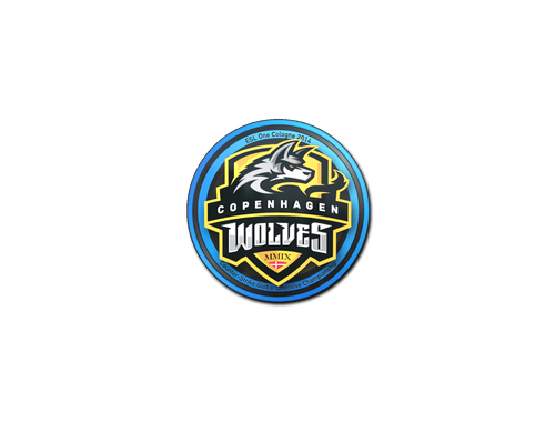 Наліпка | Copenhagen Wolves | Кельн 2014